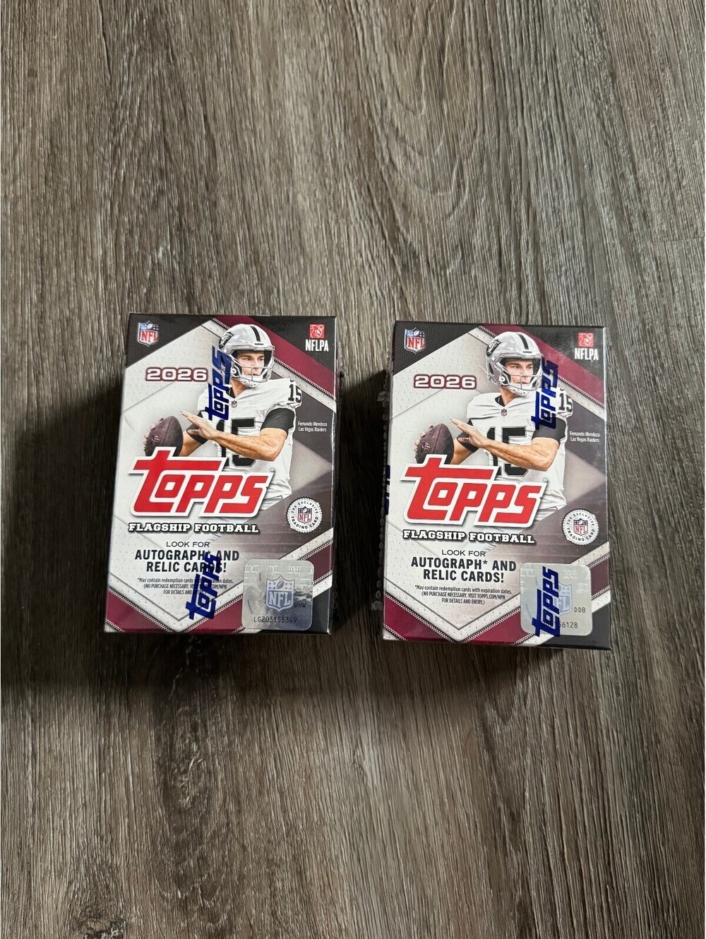 2026 Topps Flagship Football Value Box (Lot of 2)